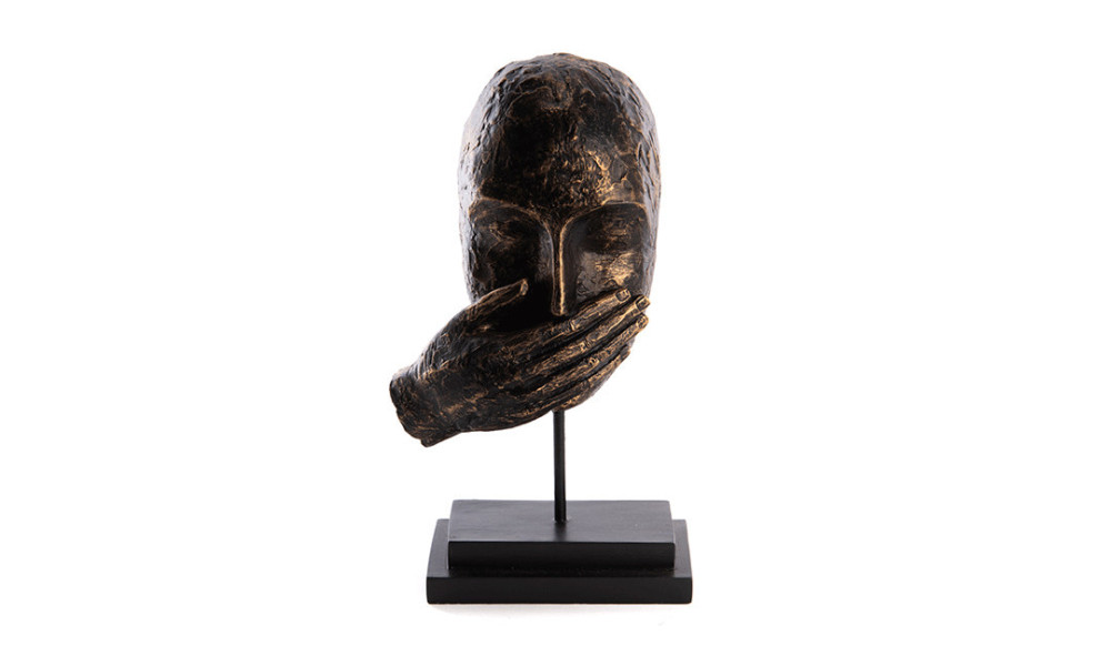 Statue je ne dis rien  